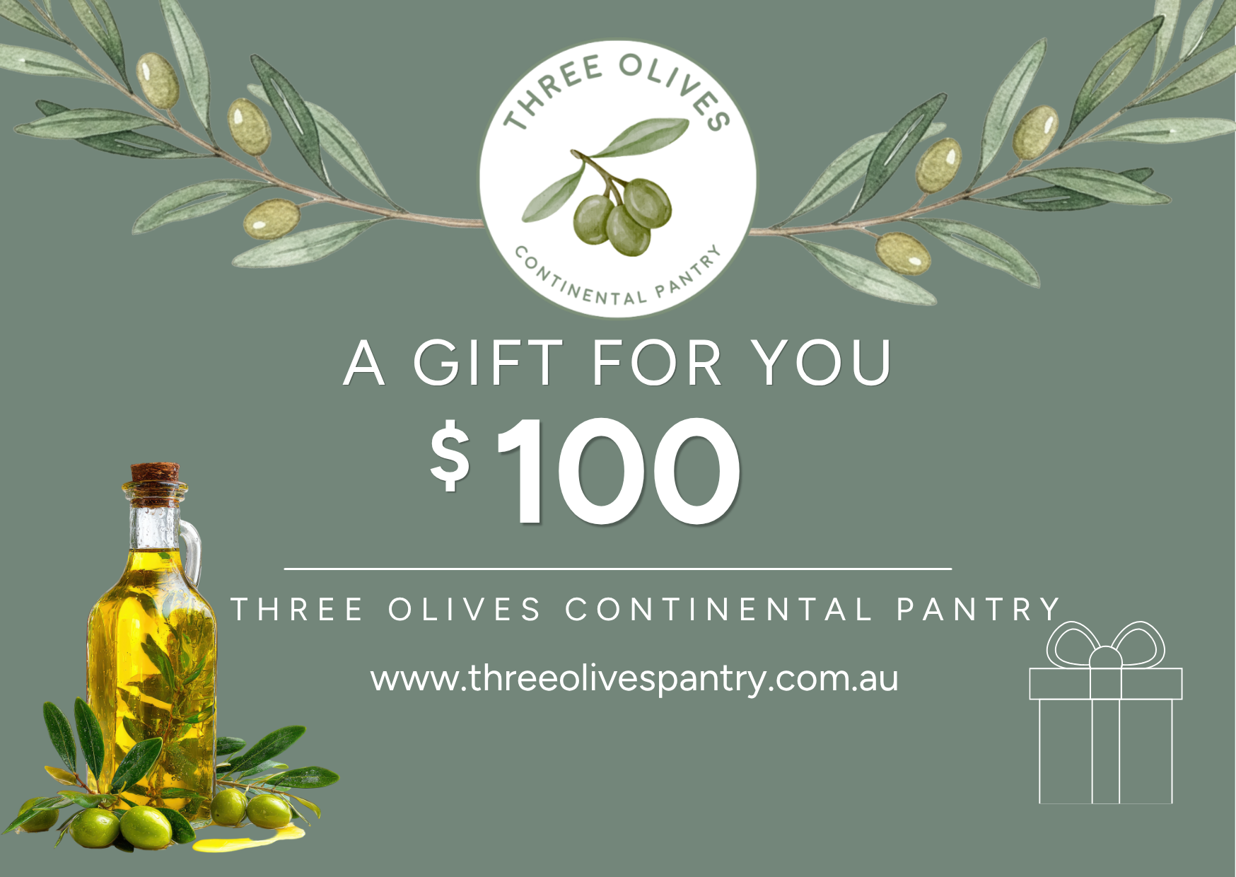 Three Olives Gift Cards