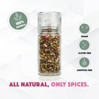 100% Pure Mixed 4 Pepper Grinder 50g