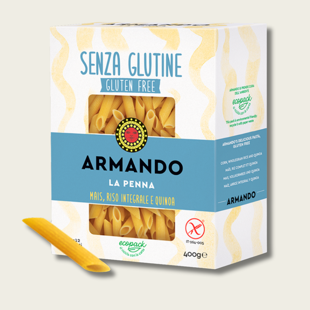 Armando Gluten Free Penna Premium Italian Pasta - 400g