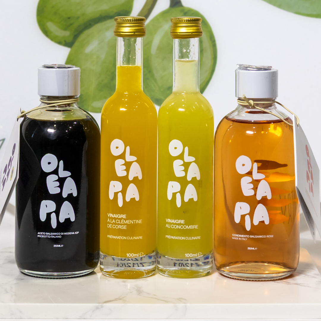 The Artisanal Vinegar Collection by Olea Pia