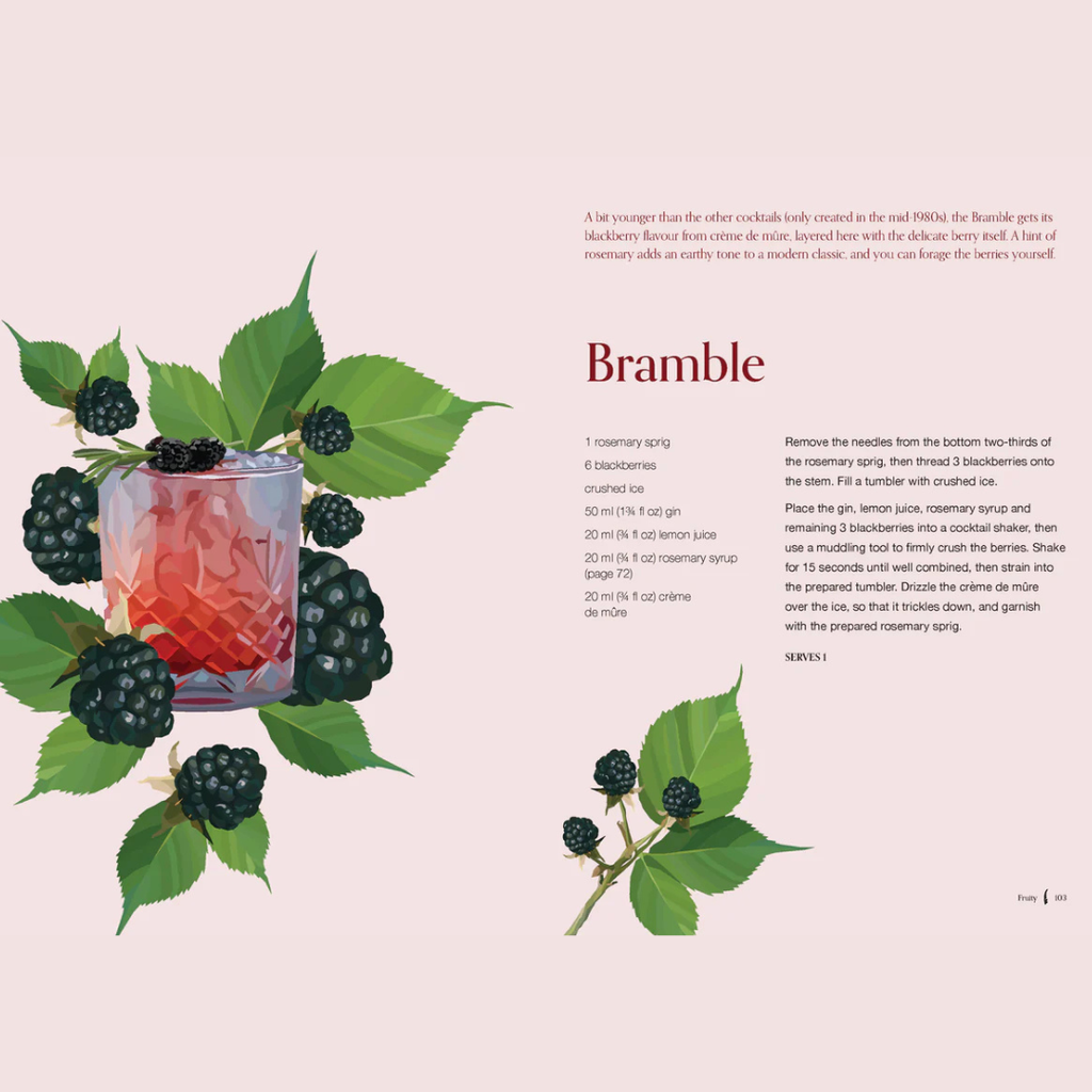 Cocktail Botanica : 60+ drinks inspired by nature by Elouise Anders