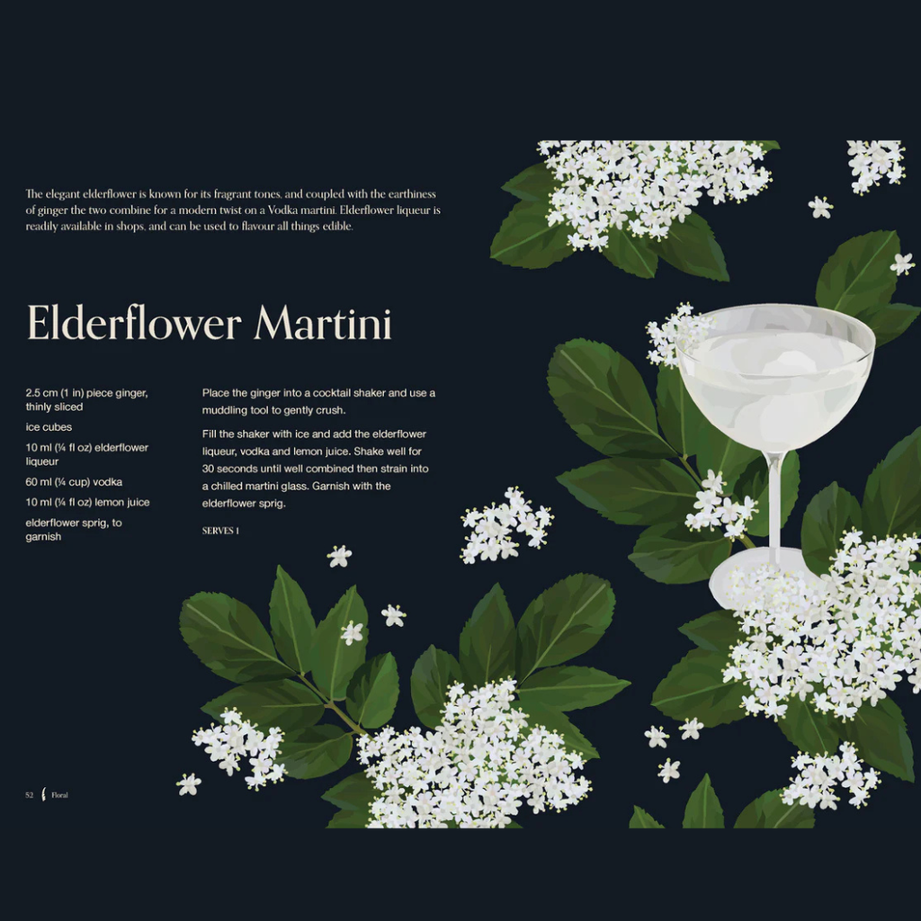 Cocktail Botanica : 60+ drinks inspired by nature by Elouise Anders