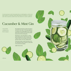 Cocktail Botanica : 60+ drinks inspired by nature by Elouise Anders