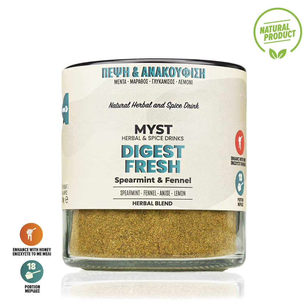 Digest Fresh Natural Digestion and Relief Herbal Shot 90g