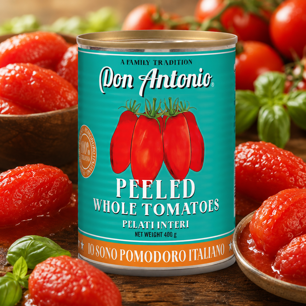 Don Antonio Peeled Tomatoes 400g Premium Italian Whole Tomatoes