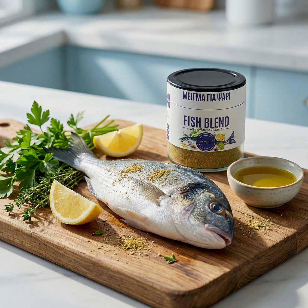 Natural Greek Fish Spice Mix - 80g