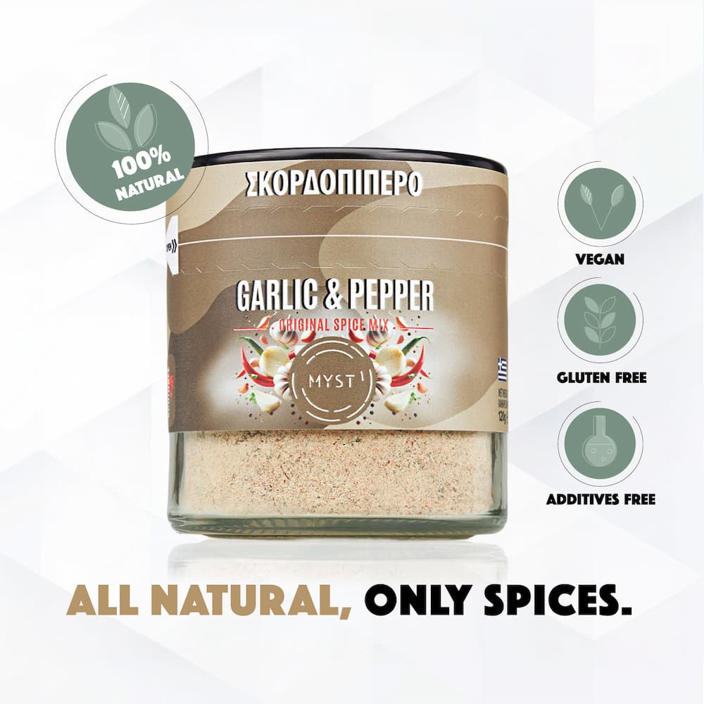 Natural Garlic and Pepper Original Spice Mix- 120g
