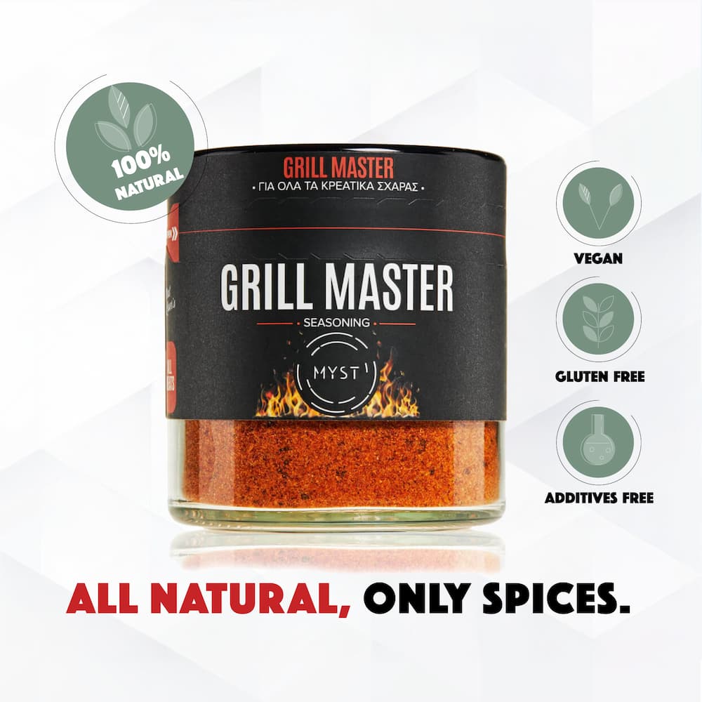 All Natural Grill Master Spice Mix | Greek 120g