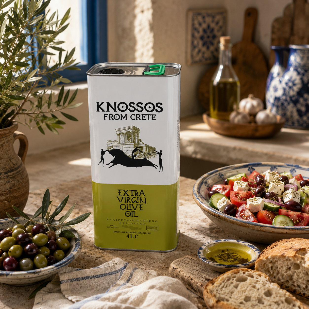Knossos Extra Virgin Olive Oil 4L