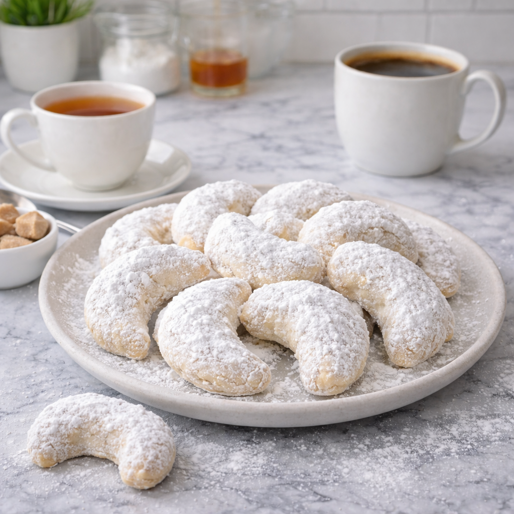 Olympian Kourabiethes Almond Crescents 500g