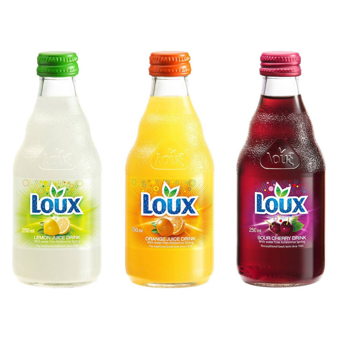 Loux Sour Cherry Soft Drink 250ml