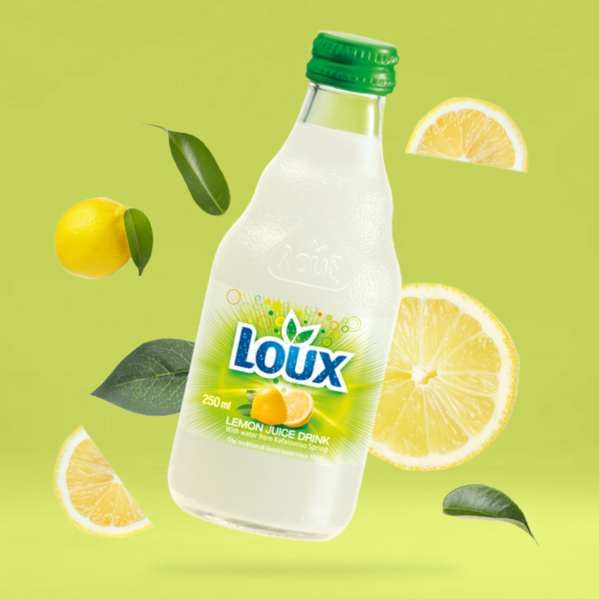 Loux Lemon Soft Drink 250ml