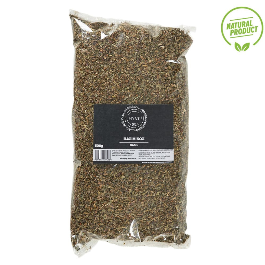 Premium Greek Dry Basil Herb 500g