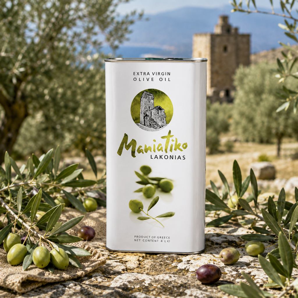 Maniatiko Lakonias 4L Extra Virgin Olive Oil