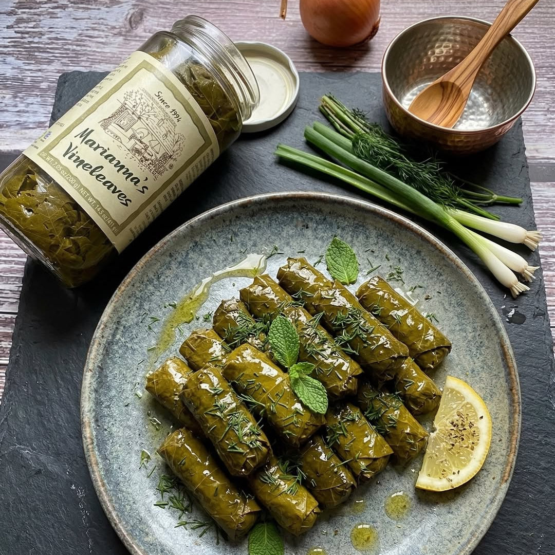 Organic Vine Leaves in Brine 411g - 60 Leaves