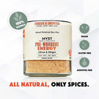 100% Natural Pre-Workout | Natural Fitness Boost
