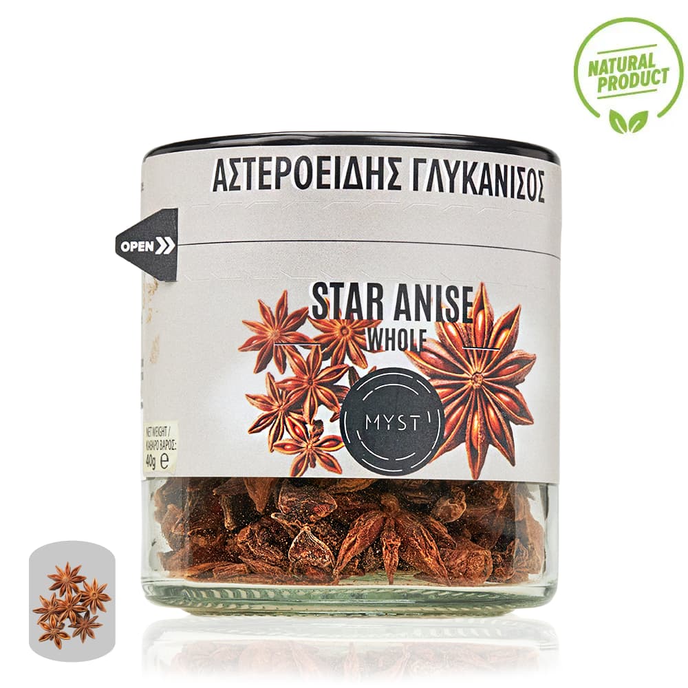 Pure Fragrant Star Anise Whole 40g