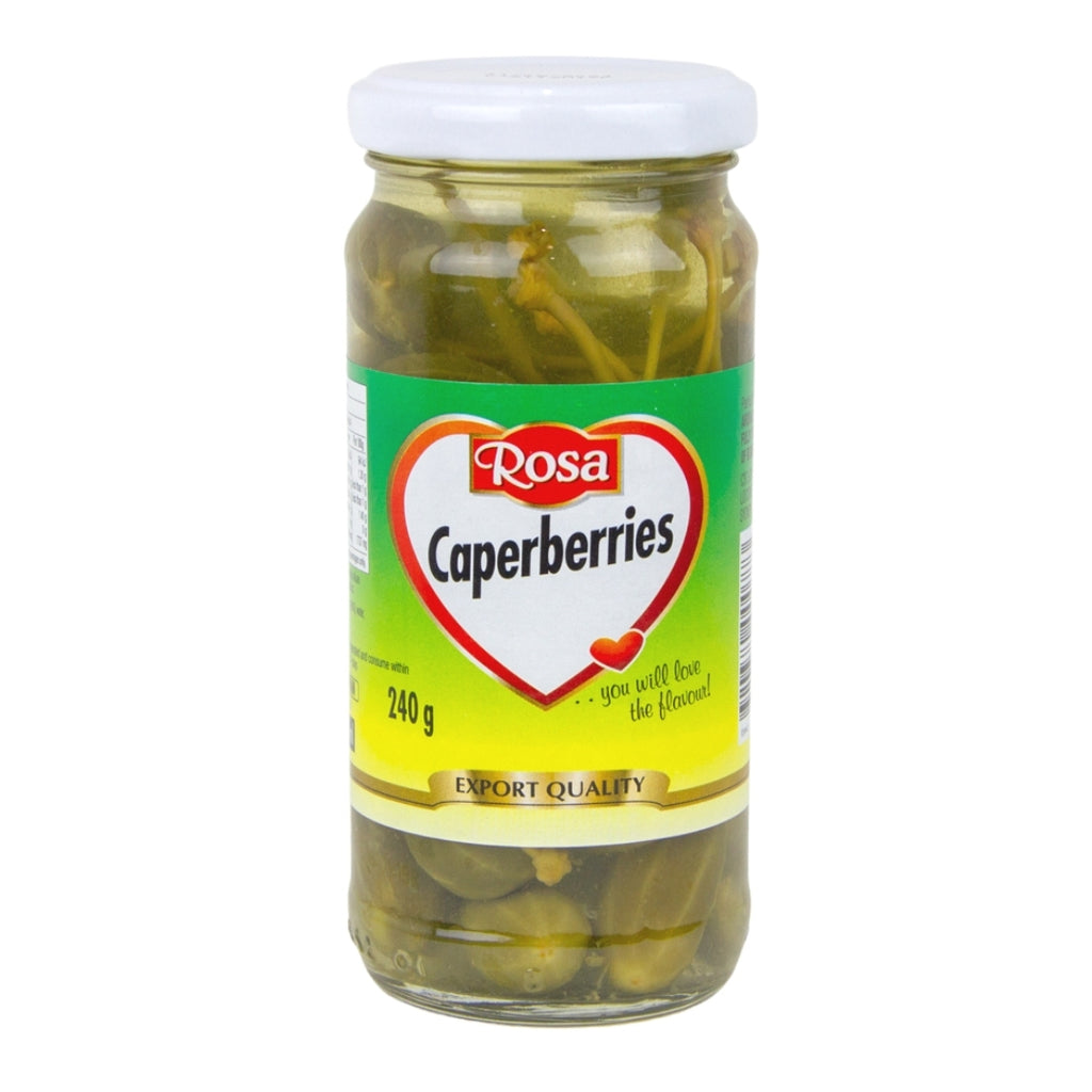 Rosa Caperberries 240g Premium Mediterranean Caperberries