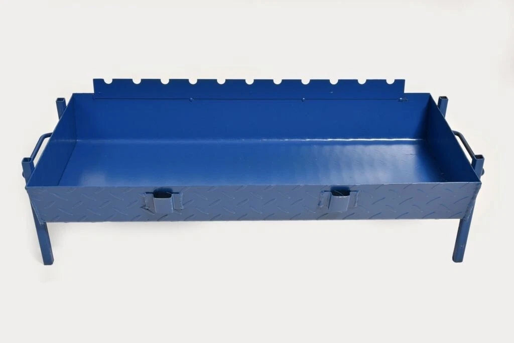 Rotisserie Classic BBQ Blue and Grill with Motor