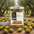 Sparta Gourmet Green Whole Olives 580g