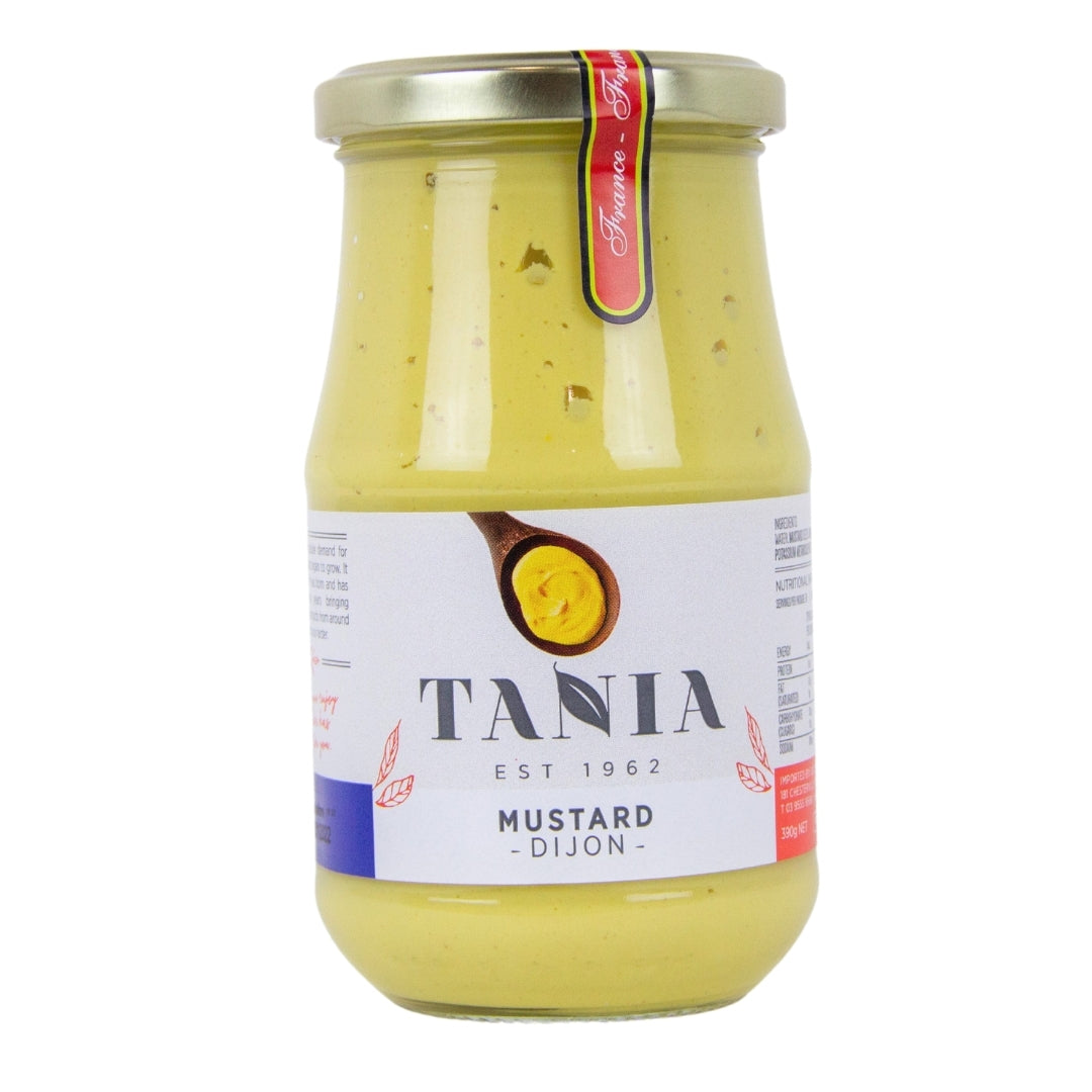 Tania Dijon Mustard 390g Authentic French Style Mustard