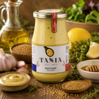 Tania Dijon Mustard 390g Authentic French Style Mustard