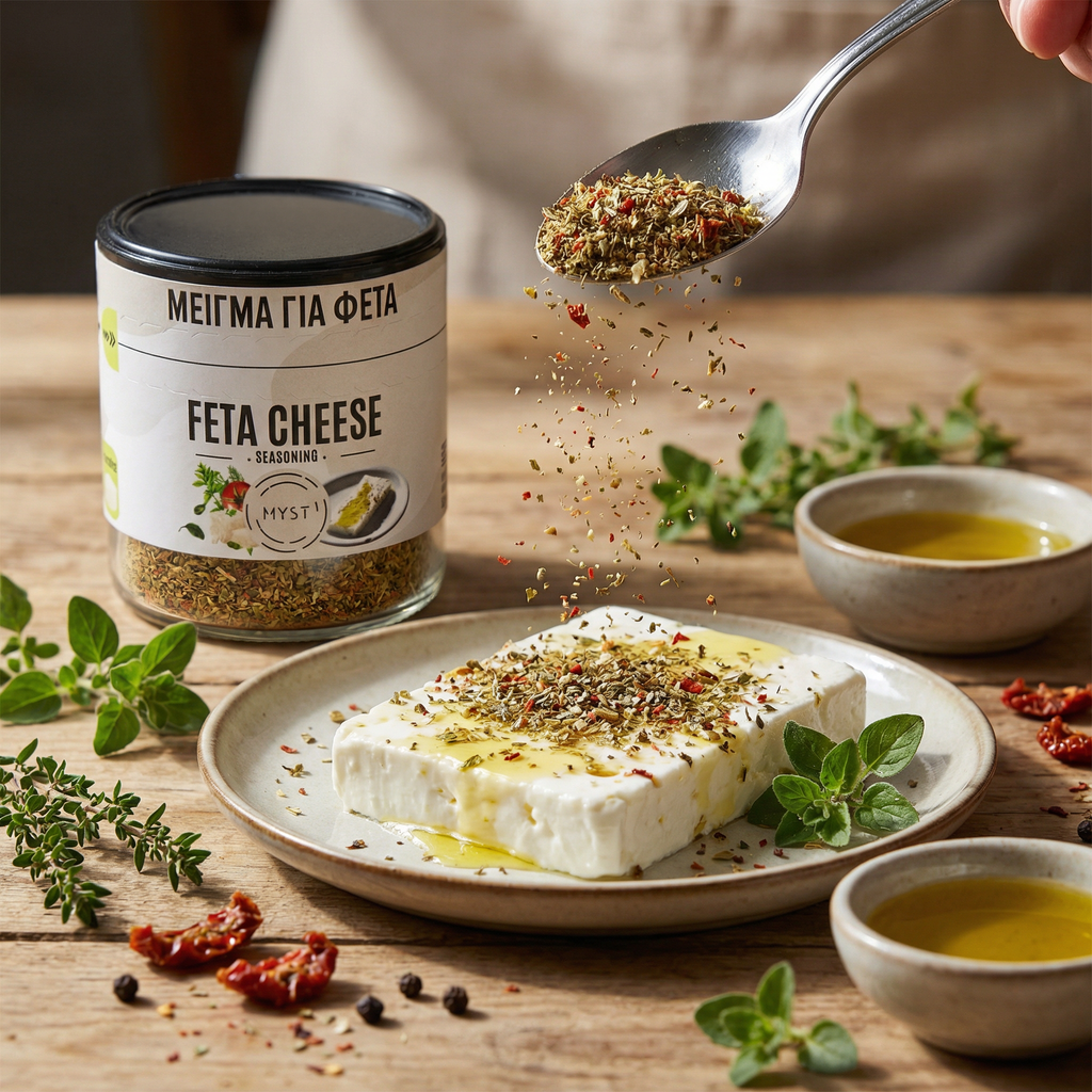 Natural Greek Feta Cheese Herb Blend - 50g