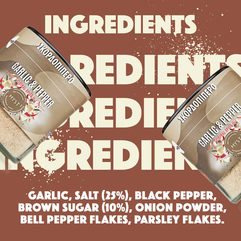 Natural Garlic and Pepper Original Spice Mix- 120g