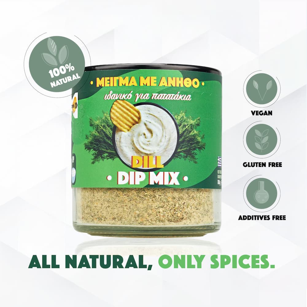 Natural Dill Dip Spice Mix- 100g