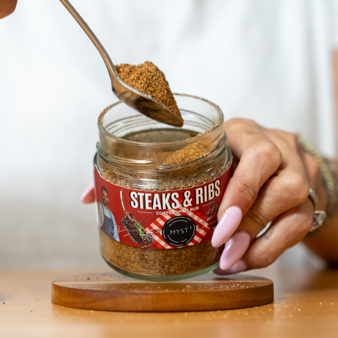 Steaks & Ribs Spice Mix Coffee Spice Rub by Chef D. Kotsivos - 100g