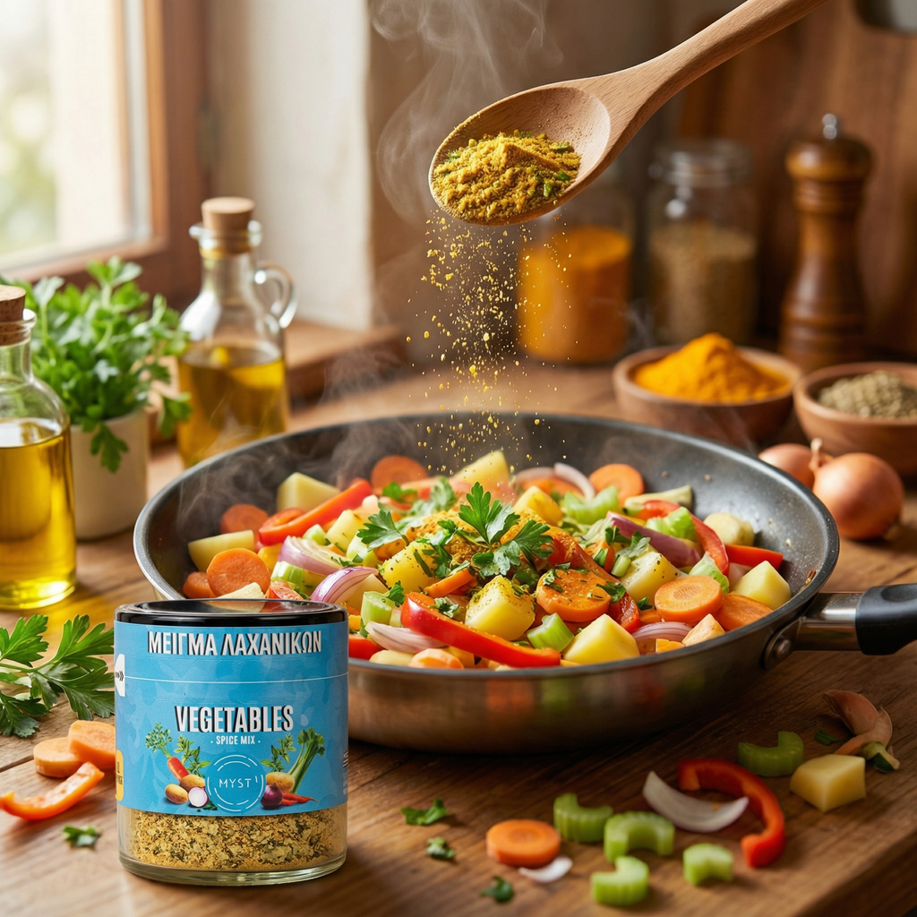 Natural Greek Tasty Vegetable Spice Mix- 100g
