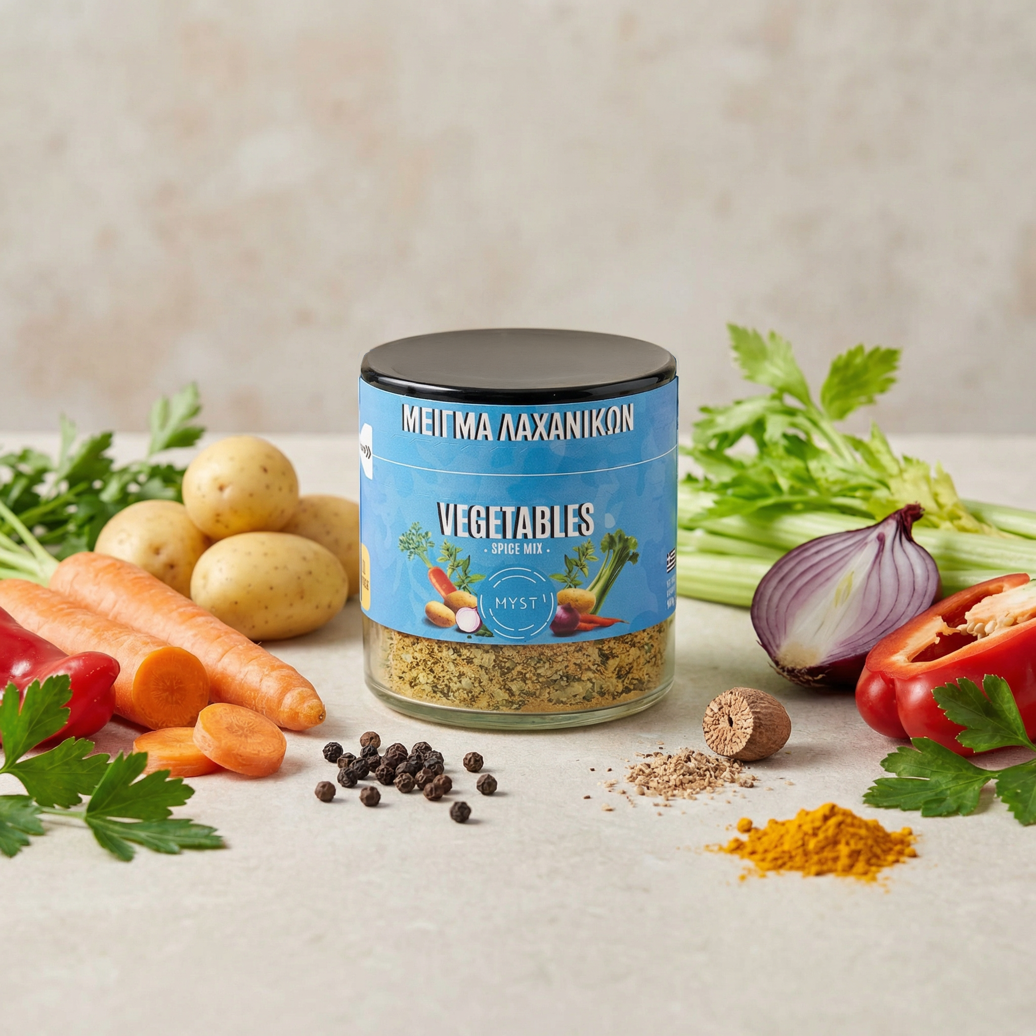 Natural Greek Tasty Vegetable Spice Mix- 100g