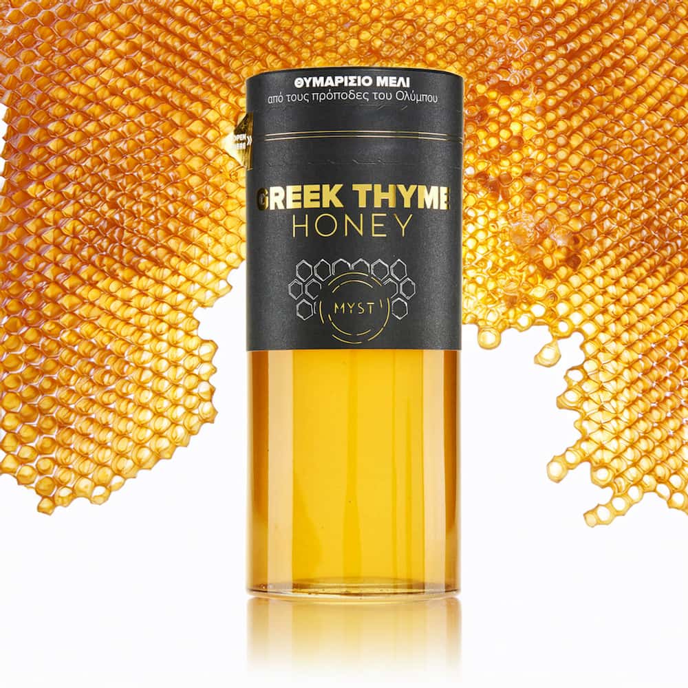 100% Pure Natural Thyme Honey from Mount Olympus, Greece